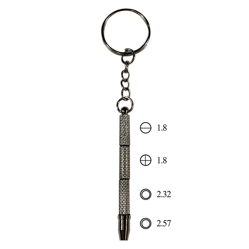 Keyring Screwdriver w 4 Ends